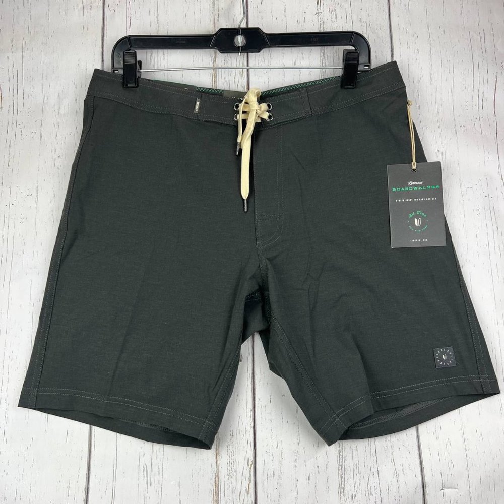 LinkSoul Golf Plain 33 Board‎ Walker Shorts Black Men New